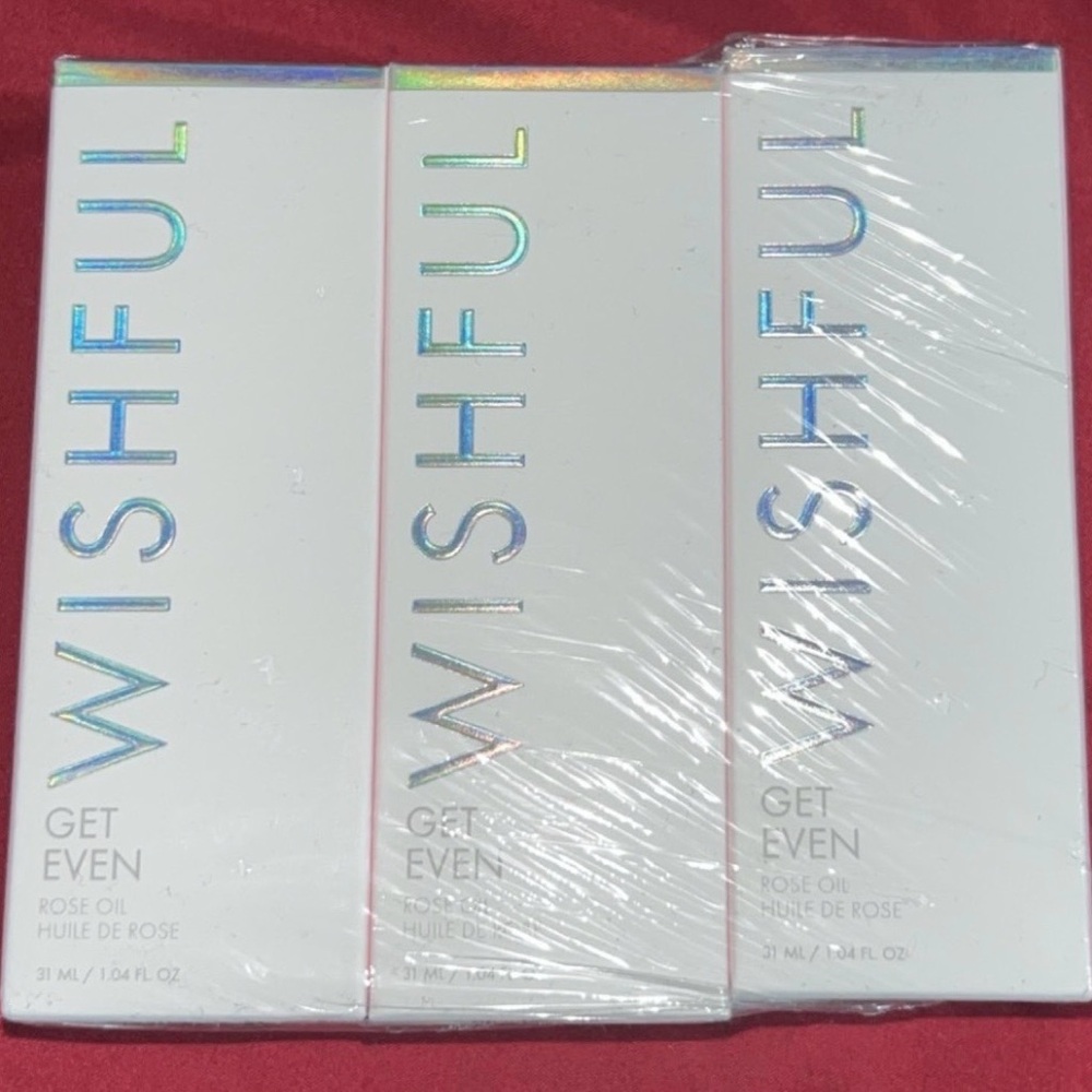 3 PACK OF WISH GET EVEN OIL FROM HUDA BEAUTY